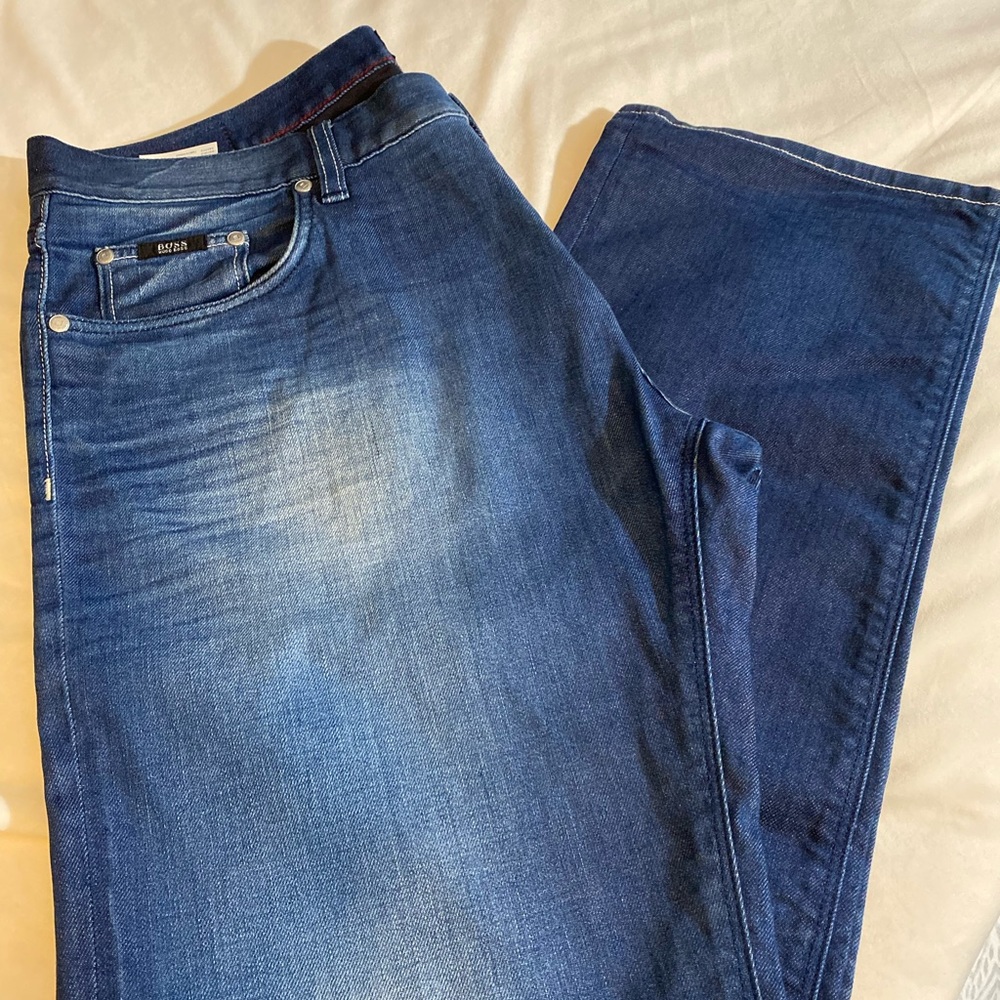 Mens Pants-Hugo Boss Stretch Pants